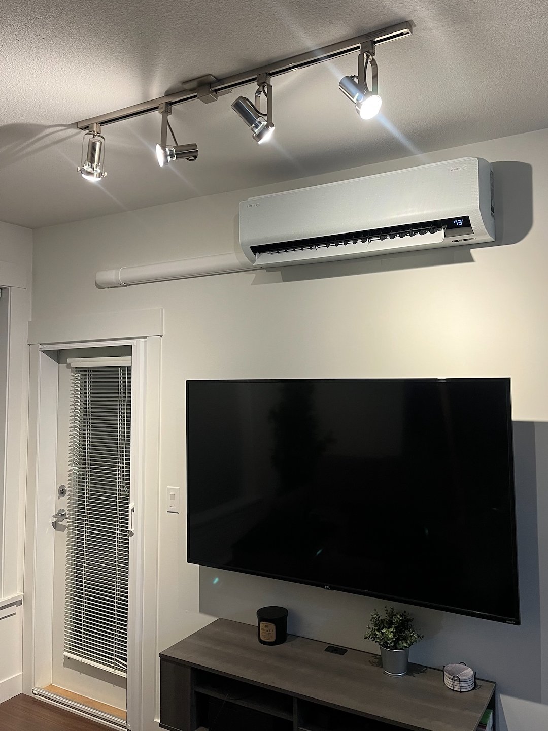 High Efficient Ductless Mini Split AC Install In Abbotsford